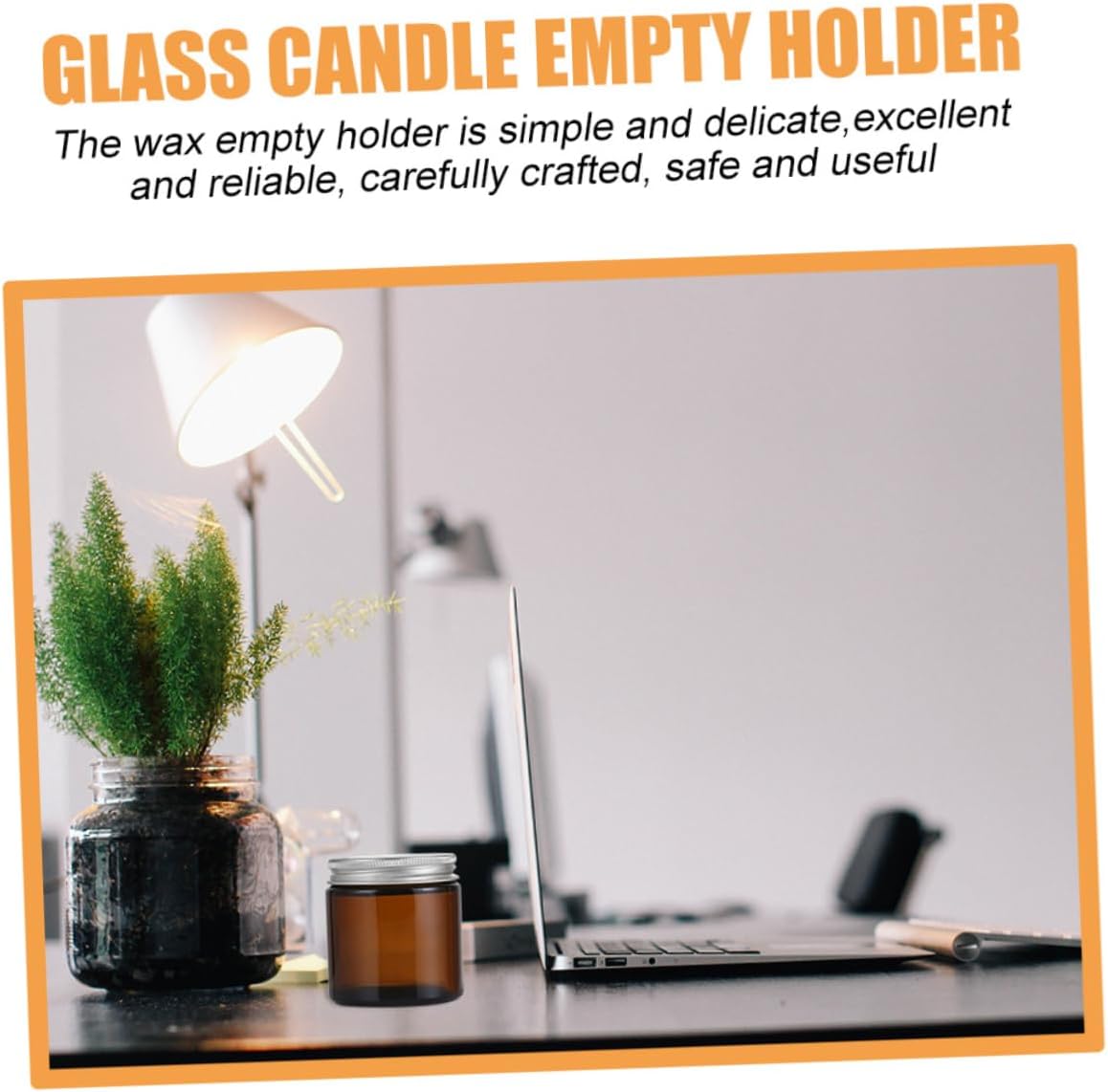 JEWEDECO 10pcs Candle Empty Cups with Aluminum Lids DIY Wax Holder for Crafting Durable and Lightweight Design for Homemade Candles for Aromatherapy and Gift Making