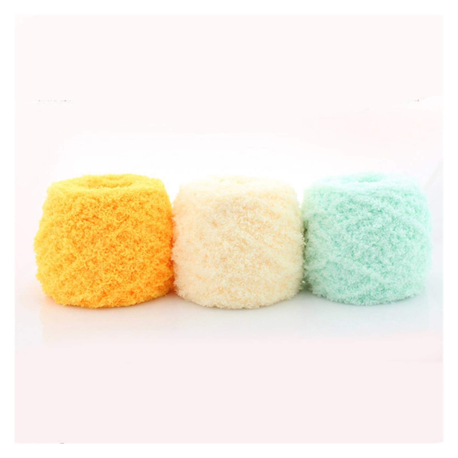 Chunky Yarn 5pcs 500g Bufanda de Tinte Colorido Caliente Hilo Tejido a Mano para Tejer a Mano Hilo de algodón de Leche Suave Hilo Grueso Manta de Lana Gigante 1 (Color : 11)