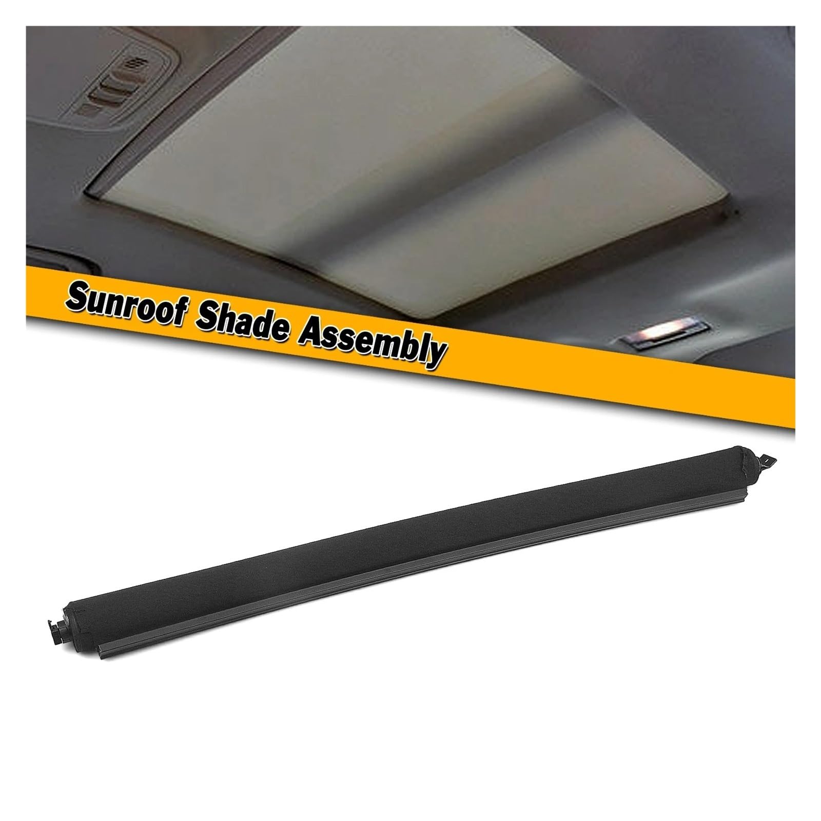 Tendine Parasole Auto 25964410 Tenda Tetto Apribile In Tessuto Cupola Interna A Rullo Ombra Copertura Otturatore Per Cadillac Per SRX 2010-2016(Beige)