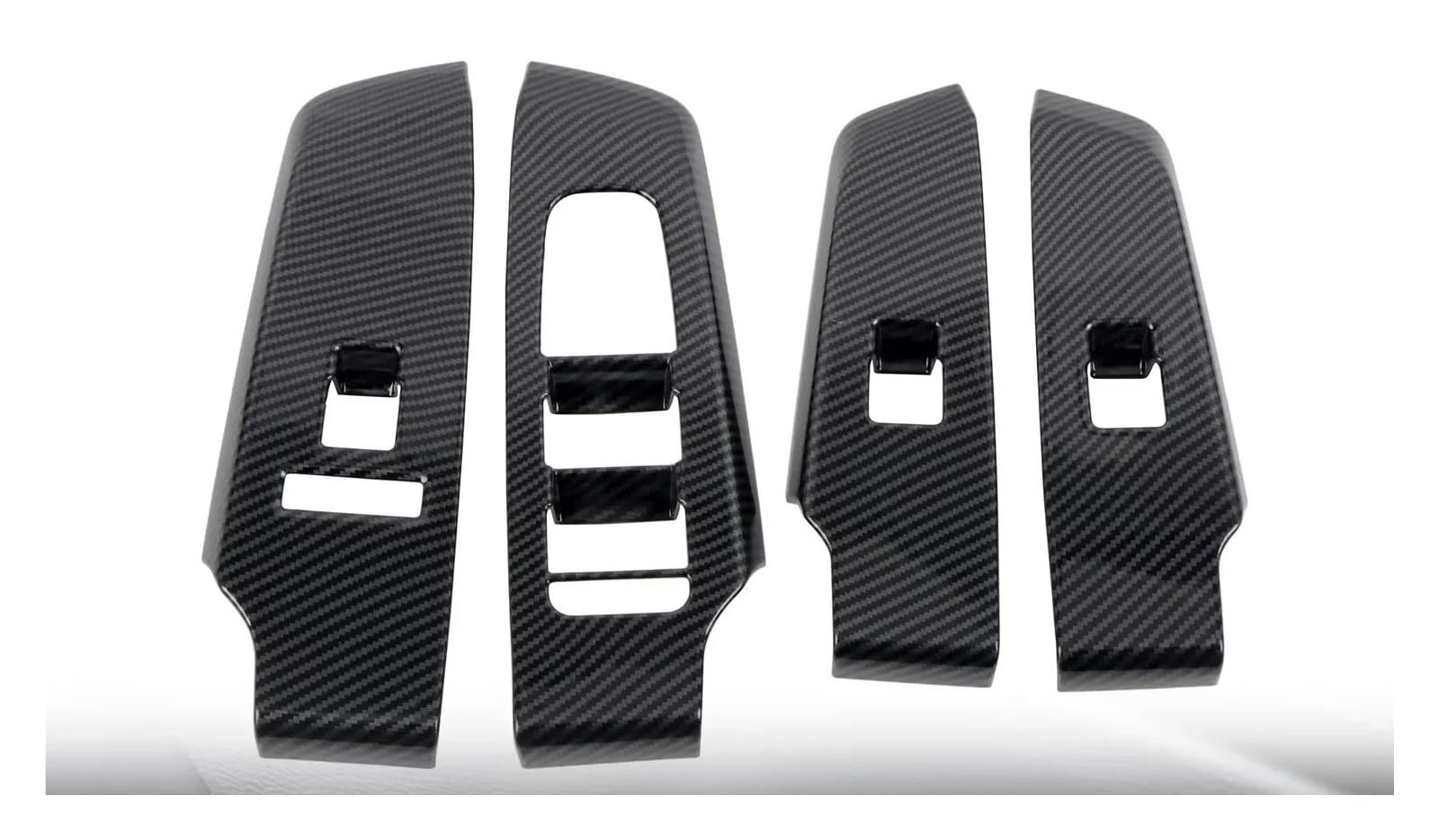 AJHJET Interior Upgrade for Mitsubishi for Outlander 2022-2024 Center Console Decoration Inner Door Handle Bowl Cover Trim Accessories ABS Carbon Fiber