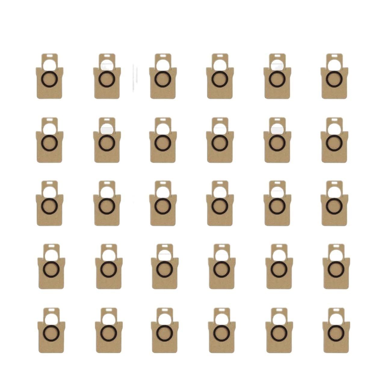 Bolsa for Polvo de Gran Capacidad, Compatible con P20 Pro T5 Pro, Piezas Recambio aspiradora Robot barredora(30PCS)