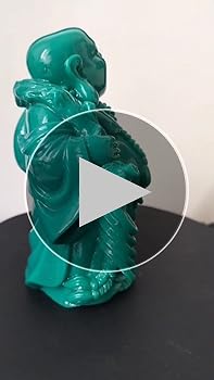 布袋様 石 置物 Amazon.co.jp: 仏像 七福神 布袋 様 天然ターコイズ （トルコ石