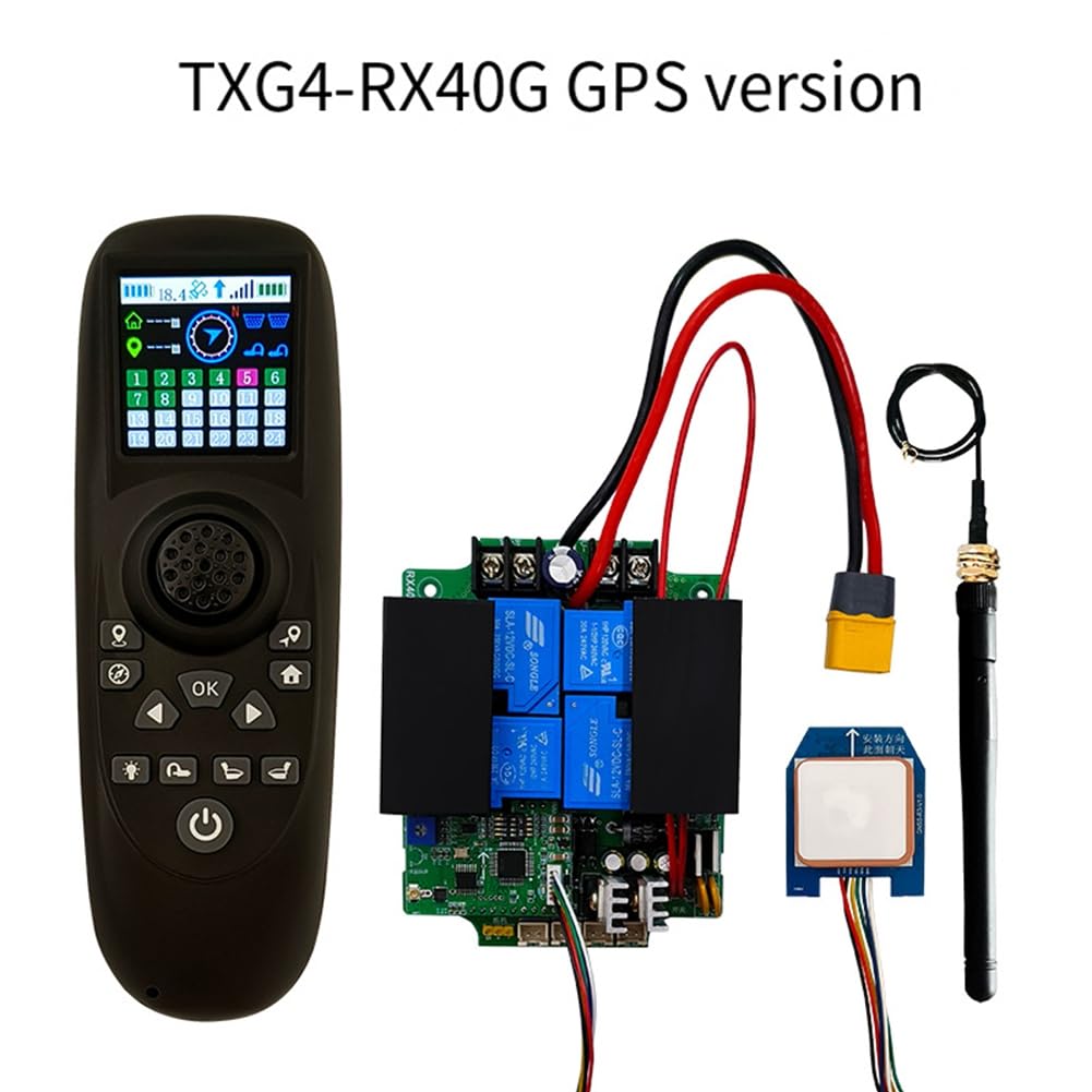 RX40G Fernbedienung 12V/24V Empfänger für Trawler RC Boot Modell Schiff RC Boot Modell Schiff Zubehör