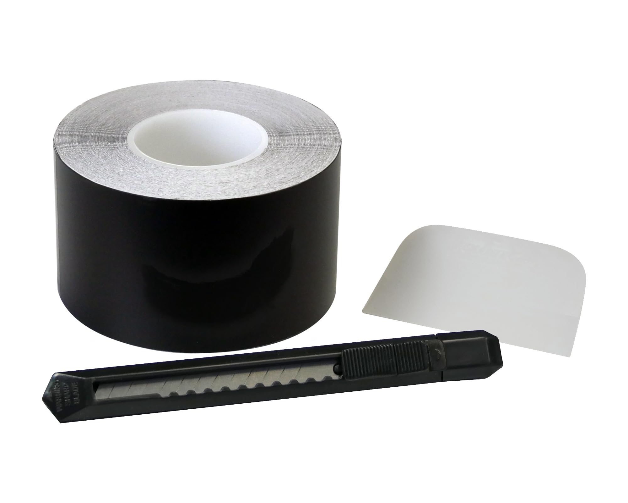 Foliatec Set 'Chrome Out' Noir Mattes - Bande de feuille 5cm x 15m