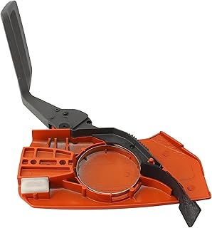 URPIZY Cubierta de piñón de motosierra duradera premium - Reemplazo para motosierra 281 288, OEM NO: 503 74 67-02, color naranja+amarillo - Material plástico