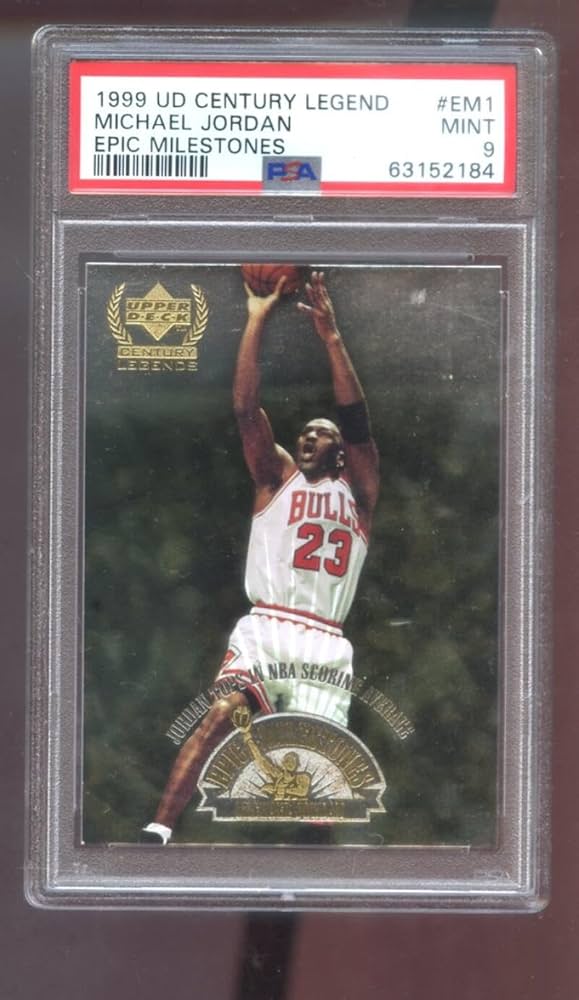 マイケルジョーダンアッパー デッキ Michael Jordan 1998-99 Upper Deck Encore Intensity Card #11