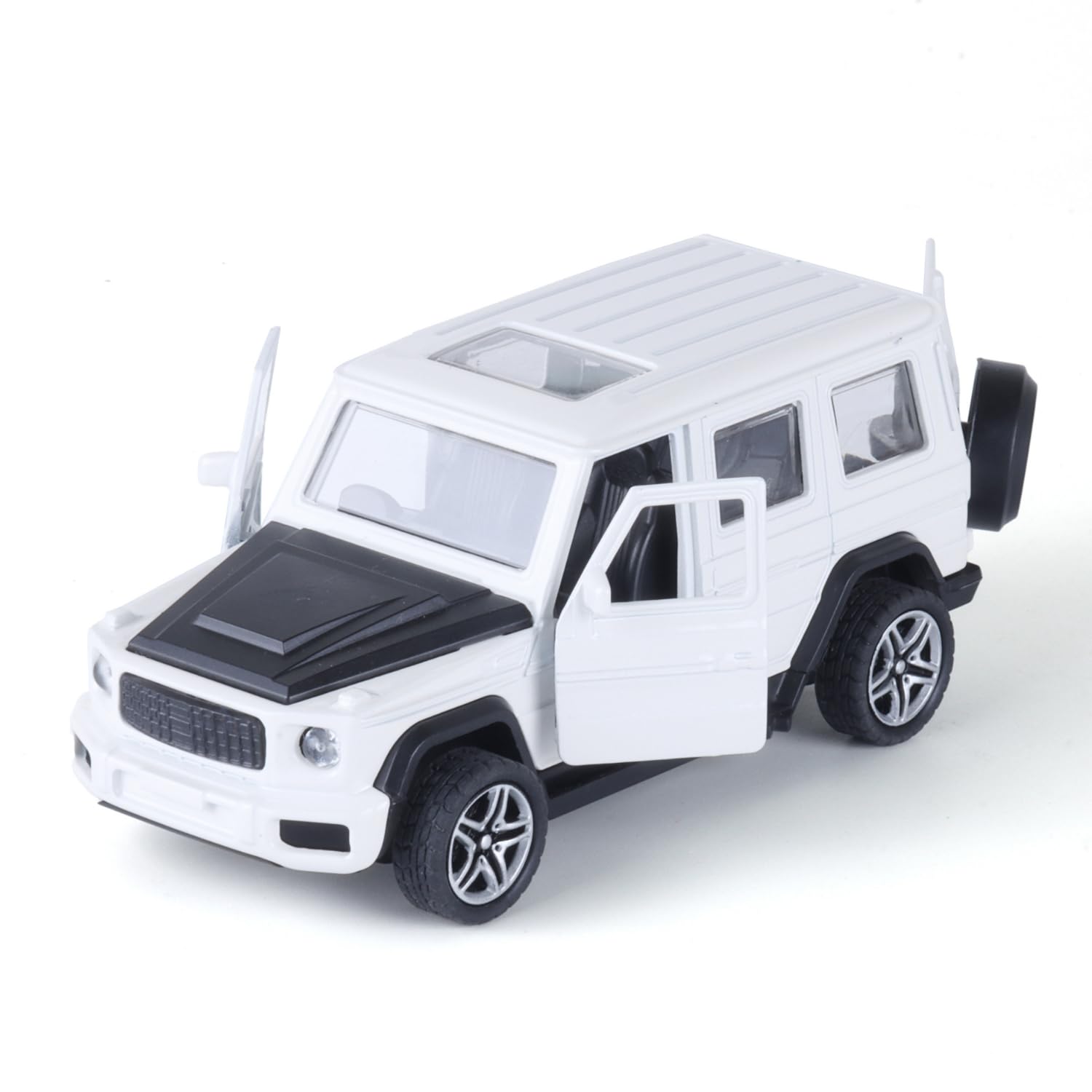 Metal Die-cast 1:37 G-Wagon Scale Model White at ₹135 (81% Off) – Amazon