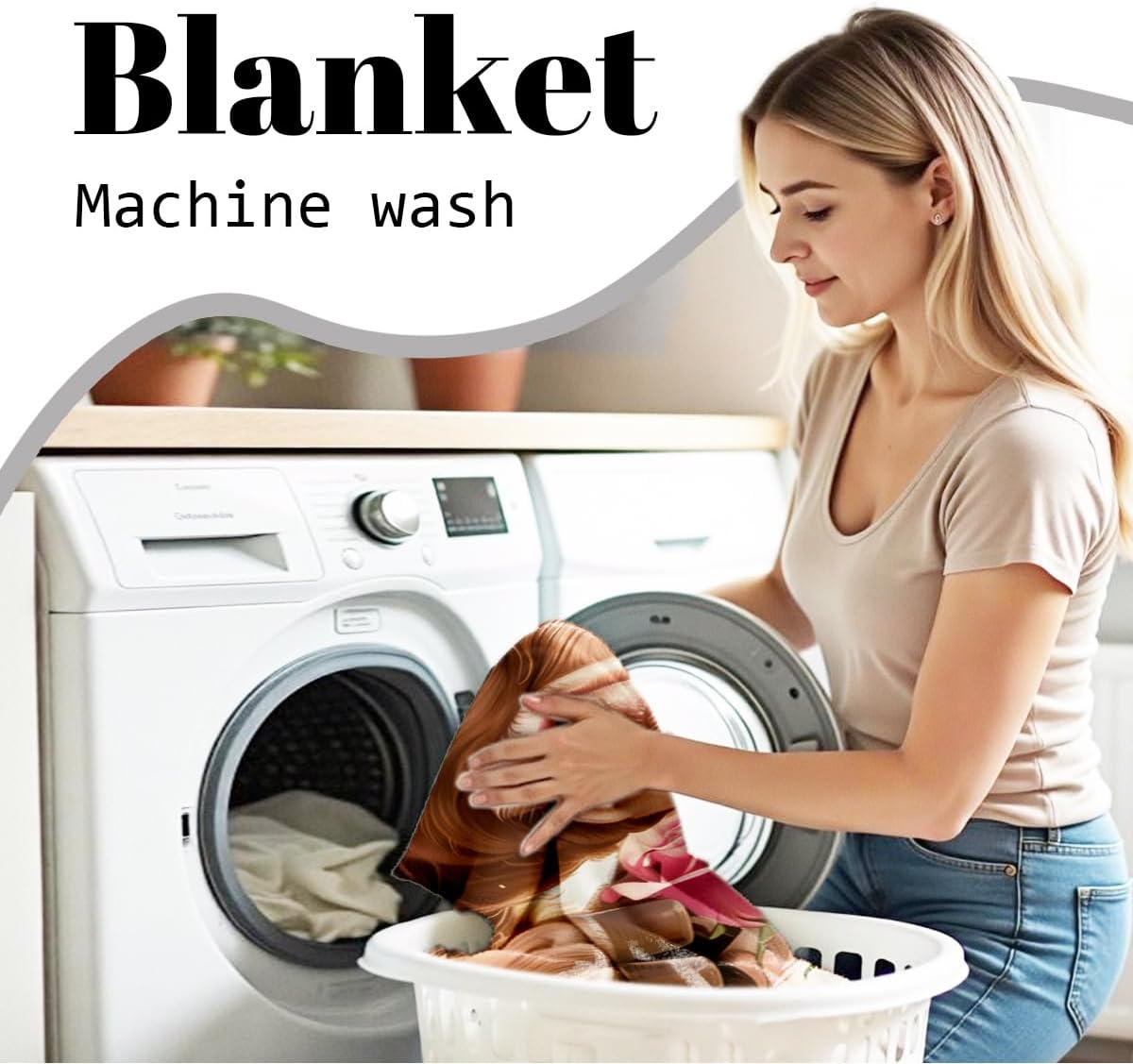 Highland Cow Blanket for Bed Couch Highland Cow Print Throw Blanket Queen Size Soft Animal Flannel Bedding Gifts for Women Adults Kids (49"x59") - Image 6