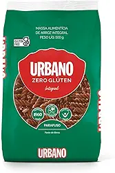 Urbano, Macarrão de Arroz Integral, Parafuso, Zero Glúten - 500 g