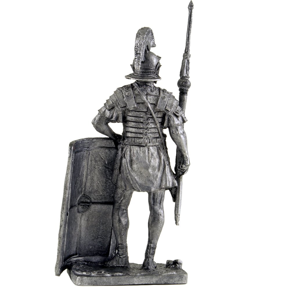 Amazon.co.jp: ローマ軍兵士。ローマ、1世紀。金属の彫刻