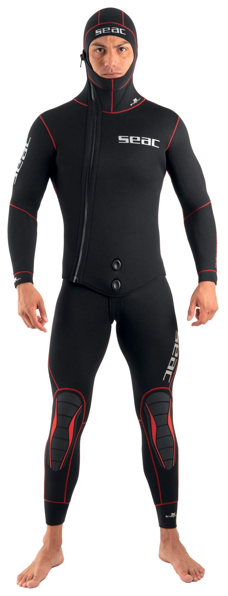 Seac Privilege Flex Giacca con Cappuccio e Salopette