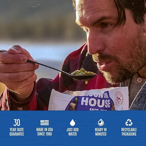 Miniatura 4 de Mountain House Chili Mac con carne Alimentos liofilizados para mochileros y campamentos 2 porciones