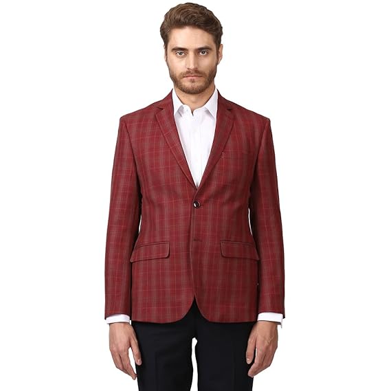 dark red blazers