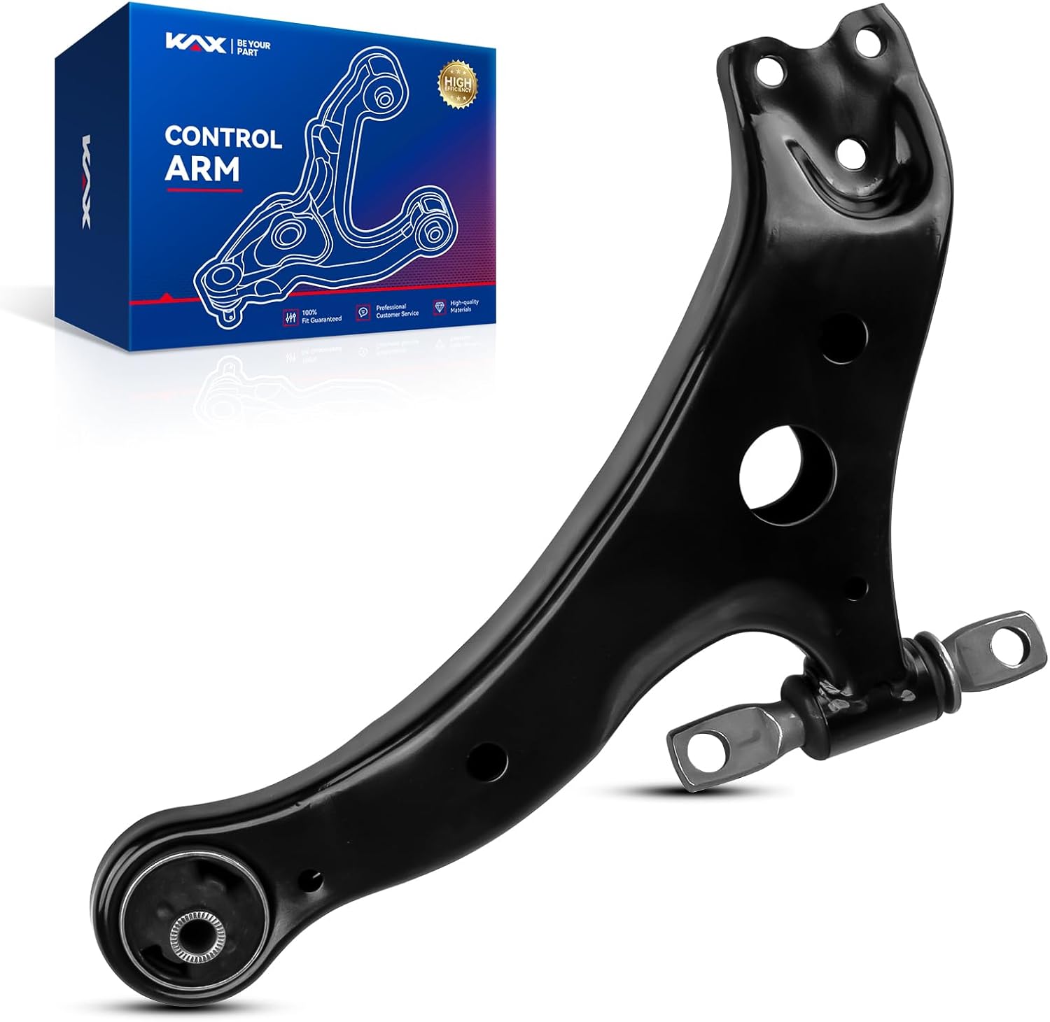 KAX Lower Control Arm Assembly for 2002-2011 Camry Highlander Solara ES300 RX330 RX400h RX350 ES330 K620334-Driver Left side