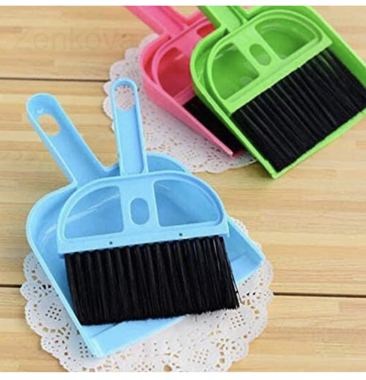 Zenkova Small Broom and Dustpan Set Mini Dustpan and Brush Set Hand Broom Cute Little Whisk Dust Pan and Brush Set for Camping,Keyboard,Table,Desk,Window Gaps,Small Messes, Kids,Cat,Dog (3) (B09S6MJF8Y) Amazon Price History, Amazon Price Tracker