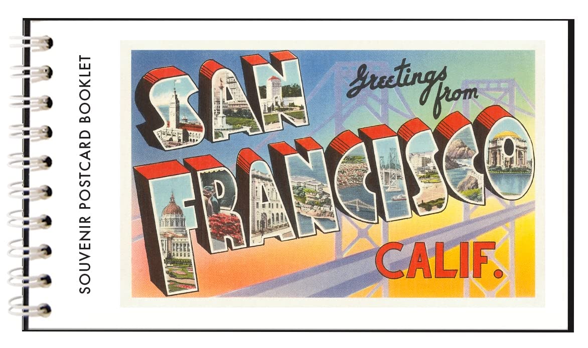 Found Image Press SAN FRANCISCO Postcard Booklet
