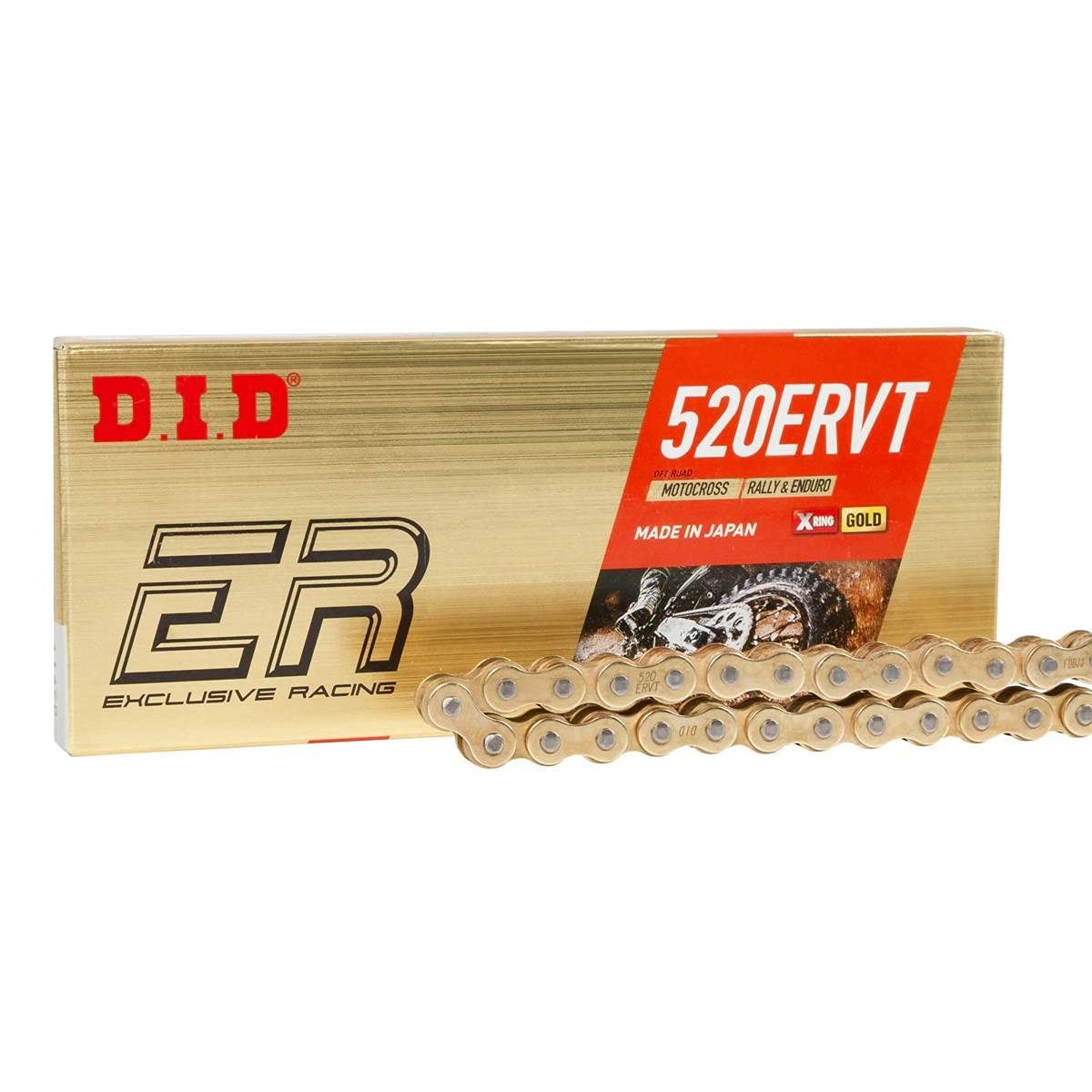 Cadena de oro 520ERVT D.I.D 118 para evitar estiramientos 2