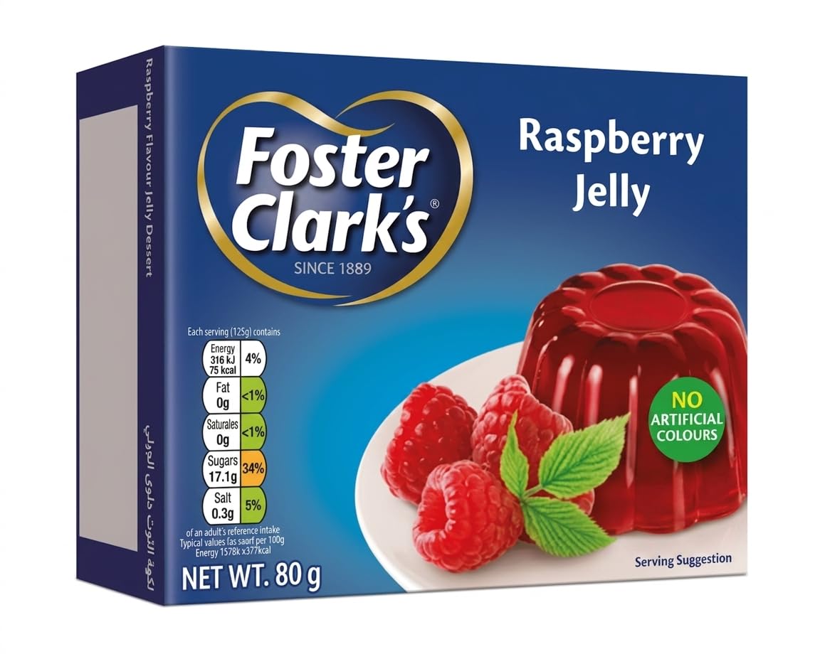 Foster Clark's Raspberry Jelly, 80G-image-31