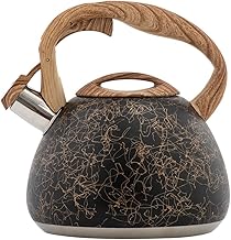 Chaleira com Apito Chaleira Chaleira De Aço Inoxidável 2,8 Litros Água Quente Chaleira Cozinha Fogão Chaleira Bule De Chá Chaleira de chá Chaleiras de Fogão