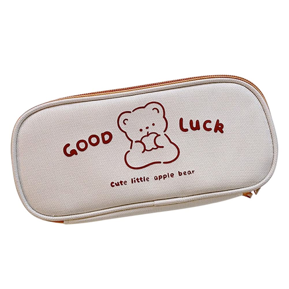 EHOTER Bonito estuche para lápices de gran capacidad, estuche kawaii de papelería para estudiantes, adolescentes, niñas, escuela secundaria, universidad, oficina, organizador (3C), 3c
