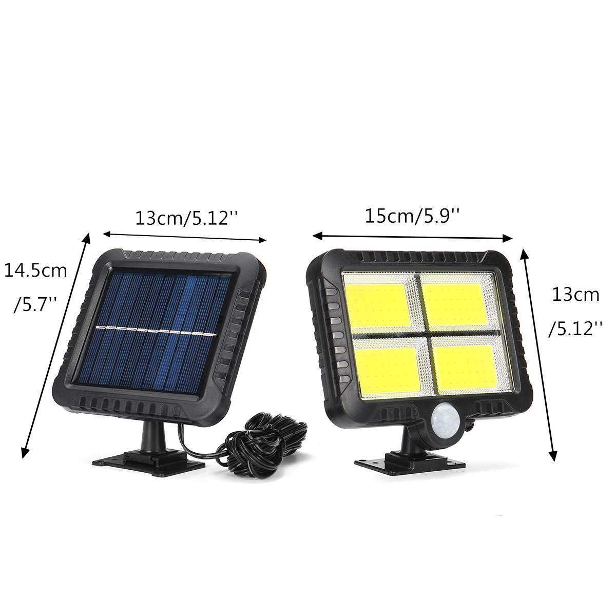 120 LED lampa słoneczna z czujnikiem ruchu kinkiet zewnętrzna wodoodporna lampa ogrodowa lampa słoneczna światło słoneczne lampa uliczna dekoracja ogrodowa