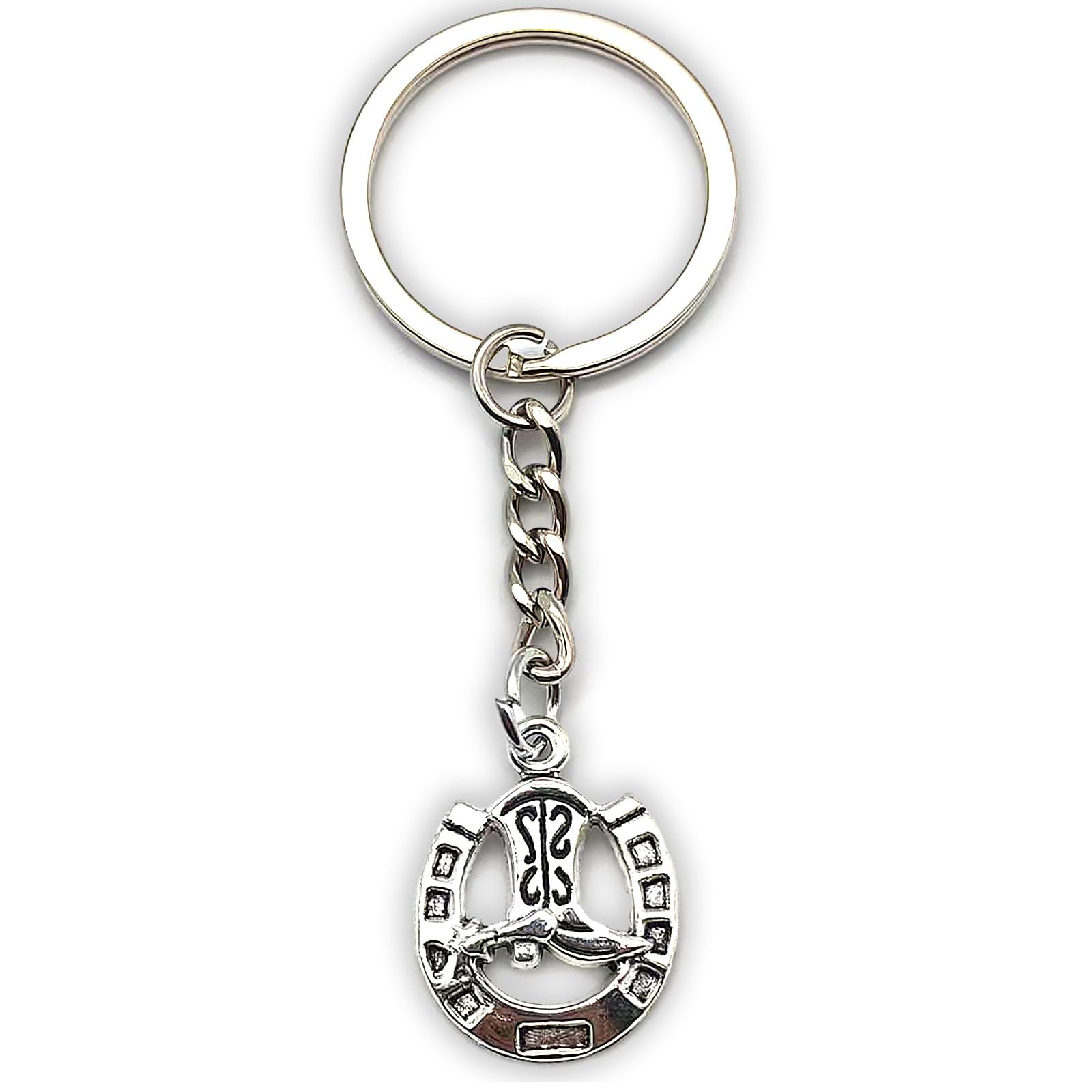 Zynara Hufeisen Schlüsselanhänger,Pferd Schlüsselanhänger, Glücksbringer Geschenk für Frauen