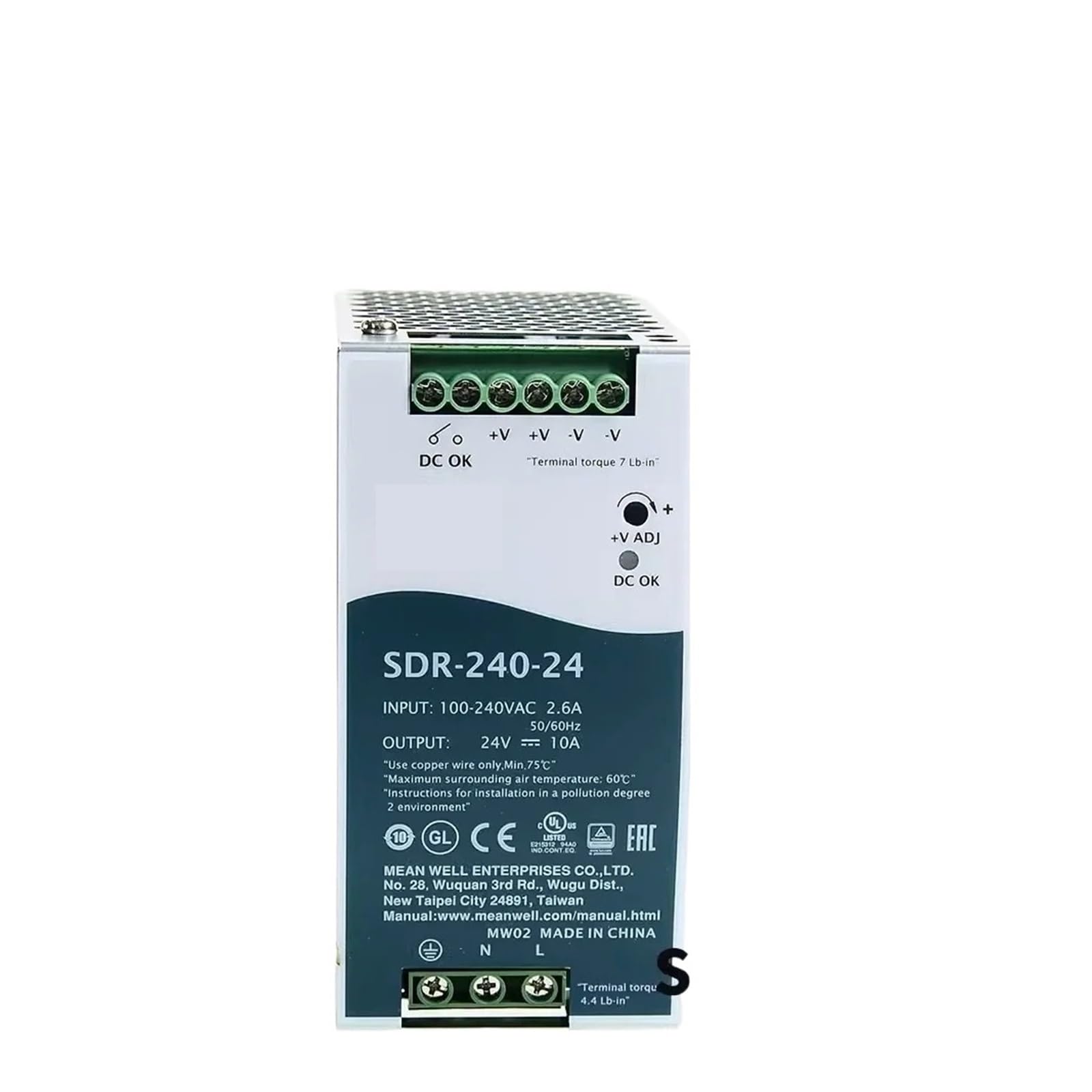 BALYDLUL SDR-240 SDR-240-24 SDR-240-48 240W power supply(SDR-240-24)