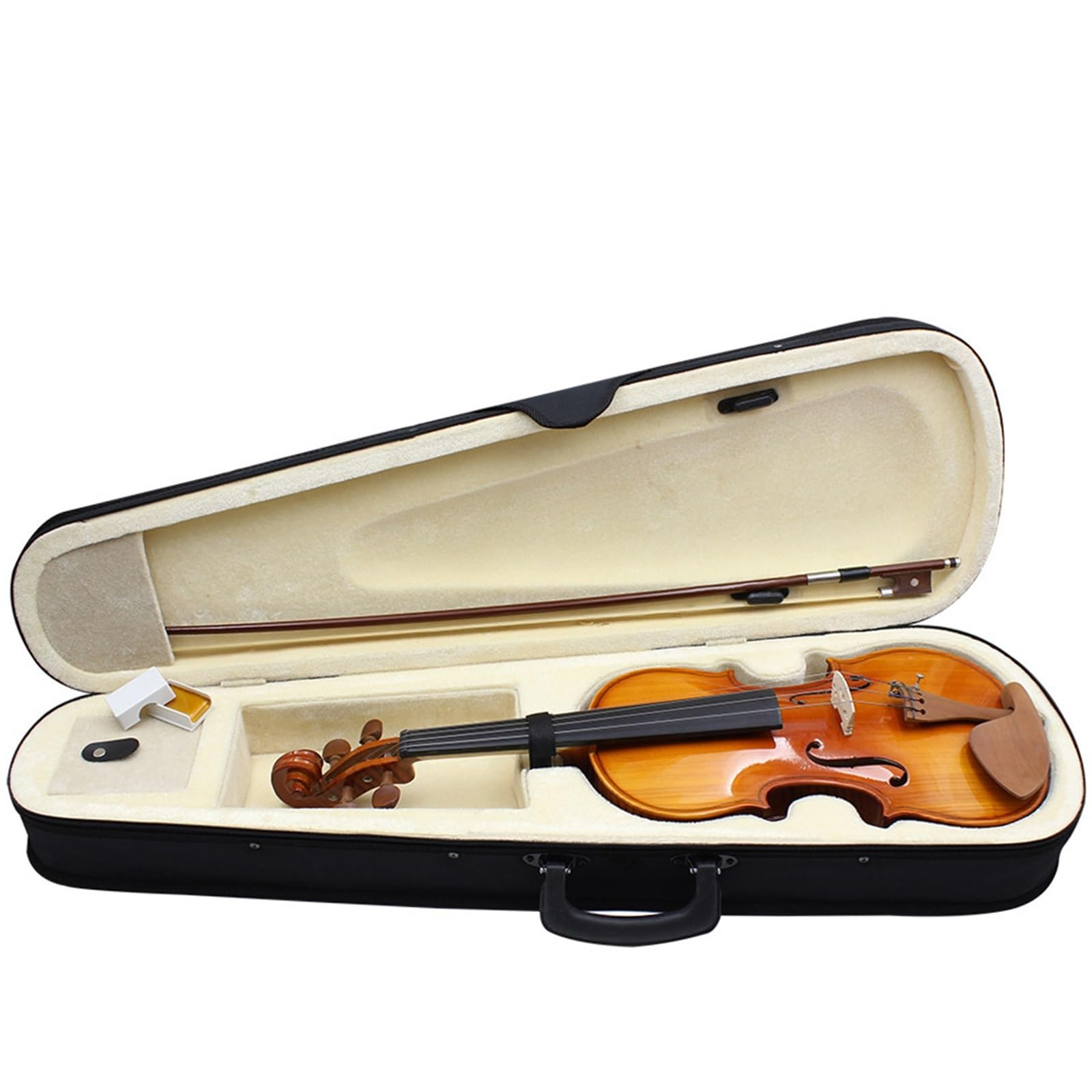 Violino Modello Tigre Con Pannello In Abete Rosso Popolare Per Principianti E Adulti(Gloss 4/4)