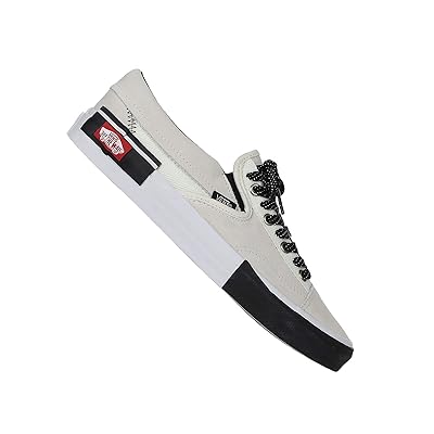 Vans Slip On Cap Skate Shoes Reflective Marshmallow/Black