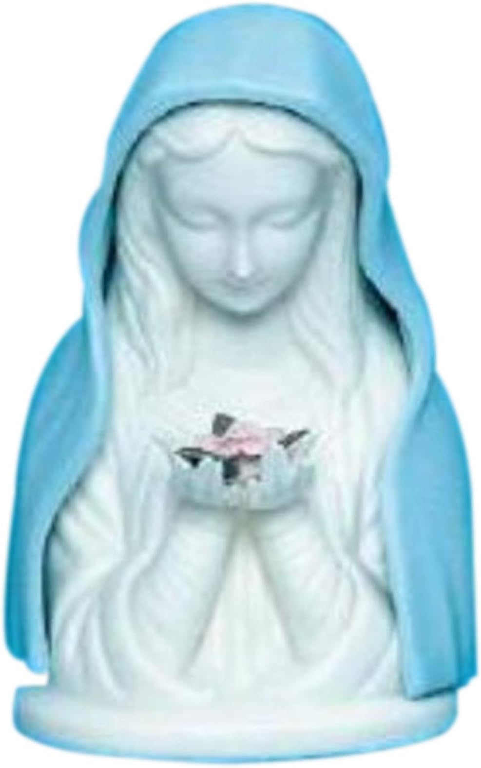 Blue Madonna with Rose Nightlight with Cord (1810)