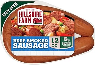 30 Quick and Easy Smoked Sausage Dinner Recipes for Family Meals 4 Hillshire Farm - Sausage Beef Smoked Sausage Rope, 12 Ounce