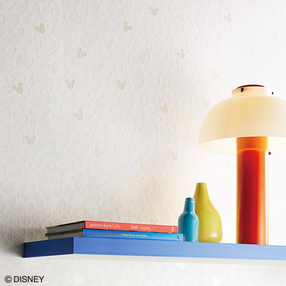 Amazon | 壁紙屋本舗 のりなし 壁紙 クロス ディズニー ミッキー