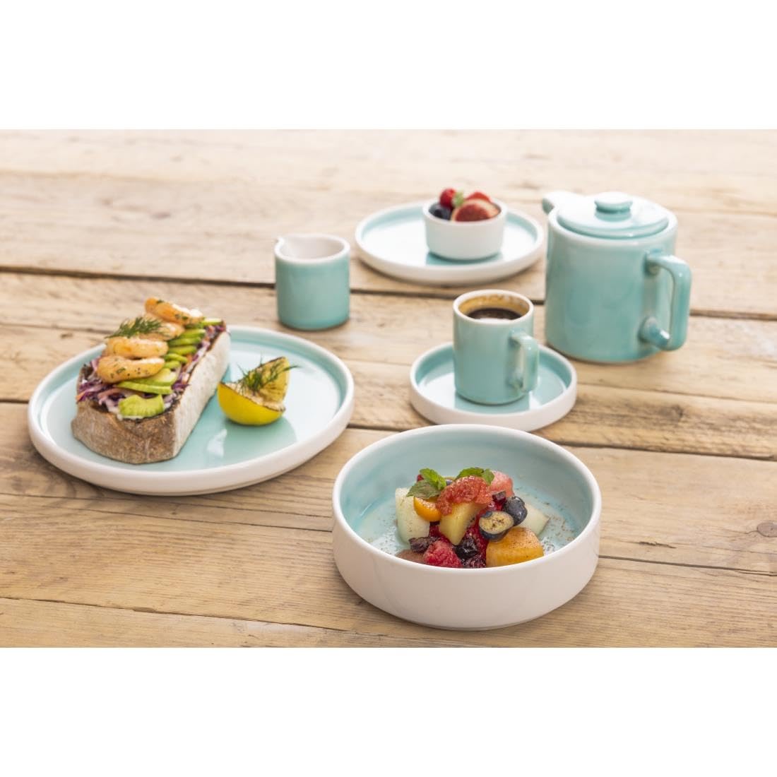 Olympia Fondant Cups Mint 100ml (6 pack)