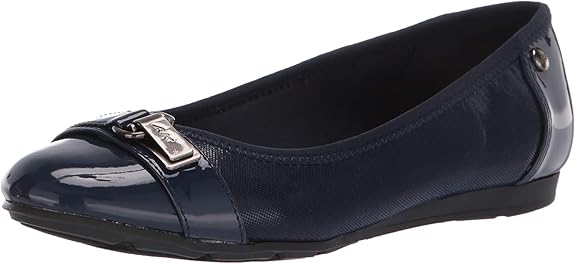 Anne Klein Women's Able Ballet Flat Shoe Wide Width