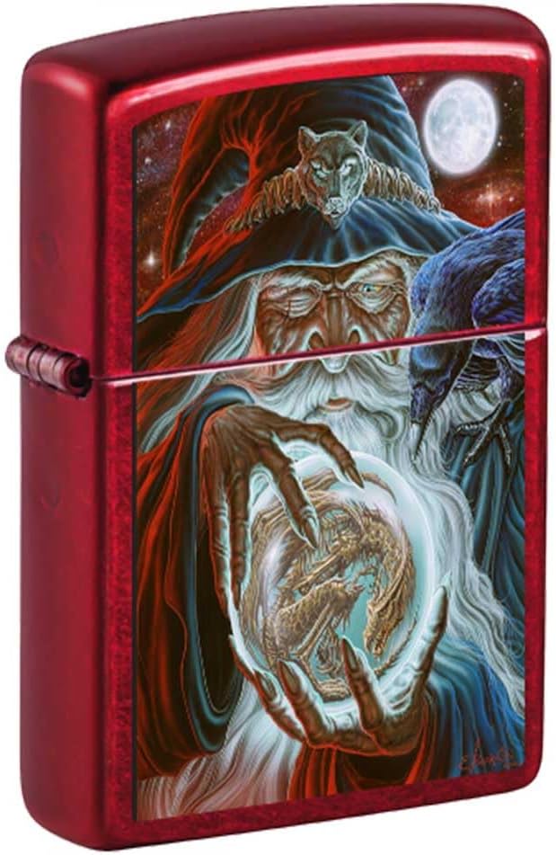 Ed Beard Jr. - Wizard Candy Apple Red Zippo Lighter