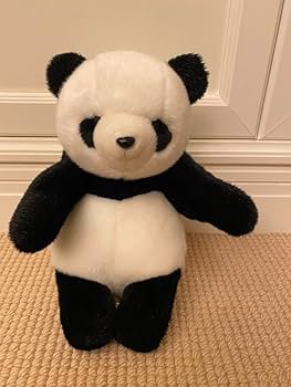 レトロファンシー！パンダ　ぬいぐるみ　大きめ レトロファンシー！パンダ ぬいぐるみ 大きめ Amazon.co.jp