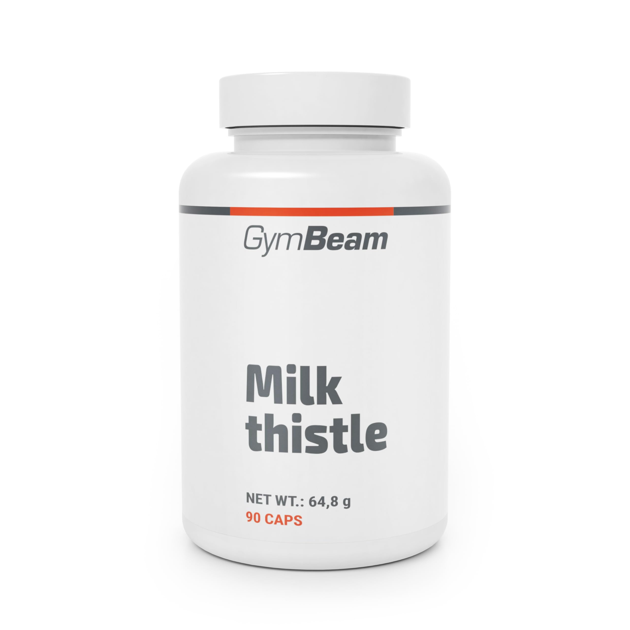 GymBeam Cardo Mariano - Estratto Vegetale - Protezione Epatica con l'80% di Silimarina - Capsule Senza OGM per Sostenere la Salute del Fegato - Potenziale Detossificante (90 caps)