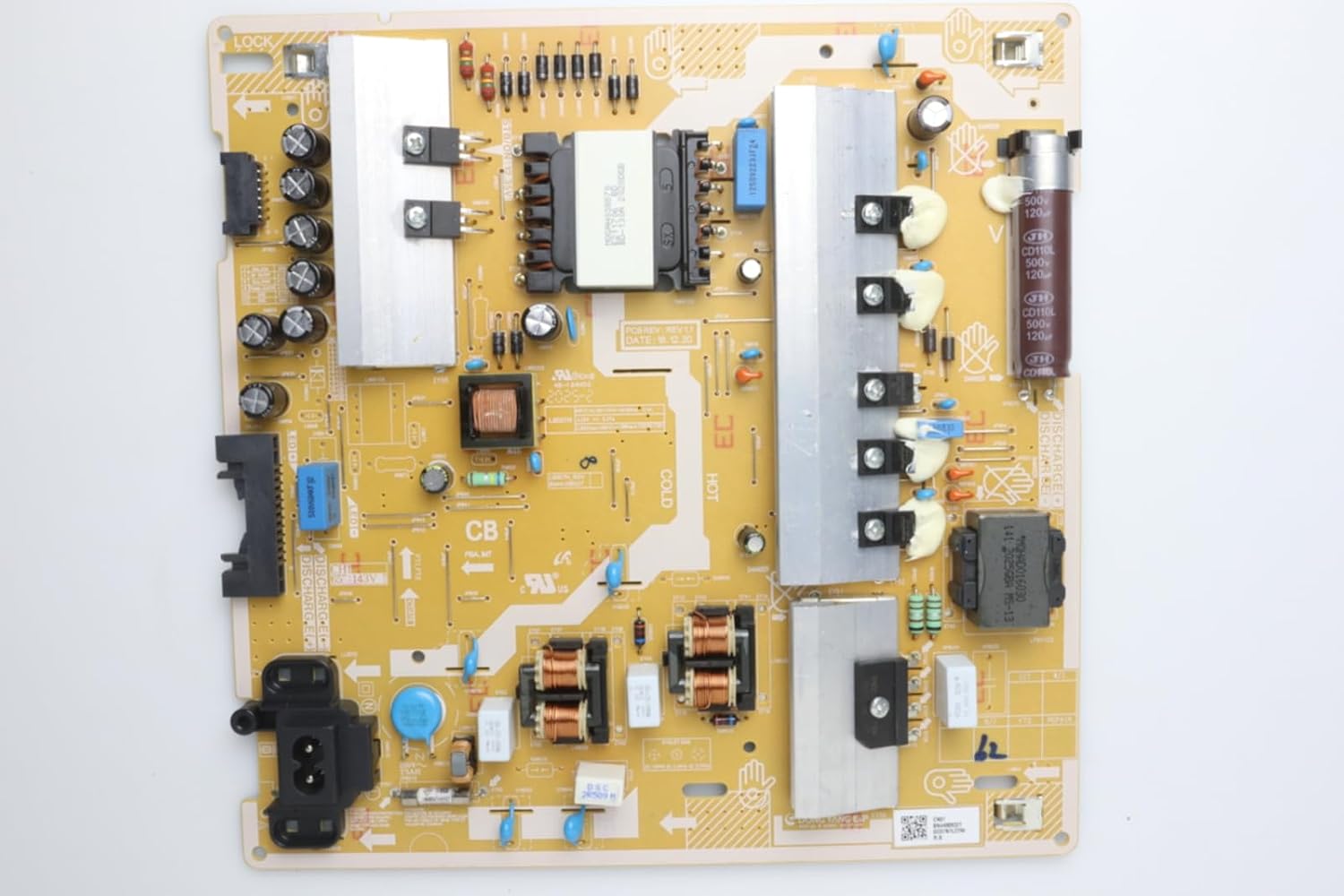 Lutema Television Repair Kit for Samsung UN65TU8300FXZA with TV Main Board + Power Supply + TCon + Cables