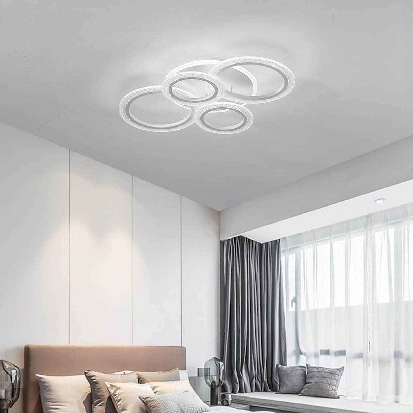 Plafonnier LED acrylique moderne pour illuminer les repas en salle à manger