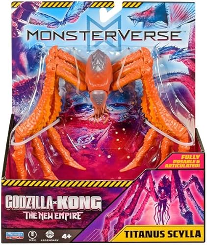 PlayMates Monsterverse Godzilla King of The Monsters Titanus Scylla