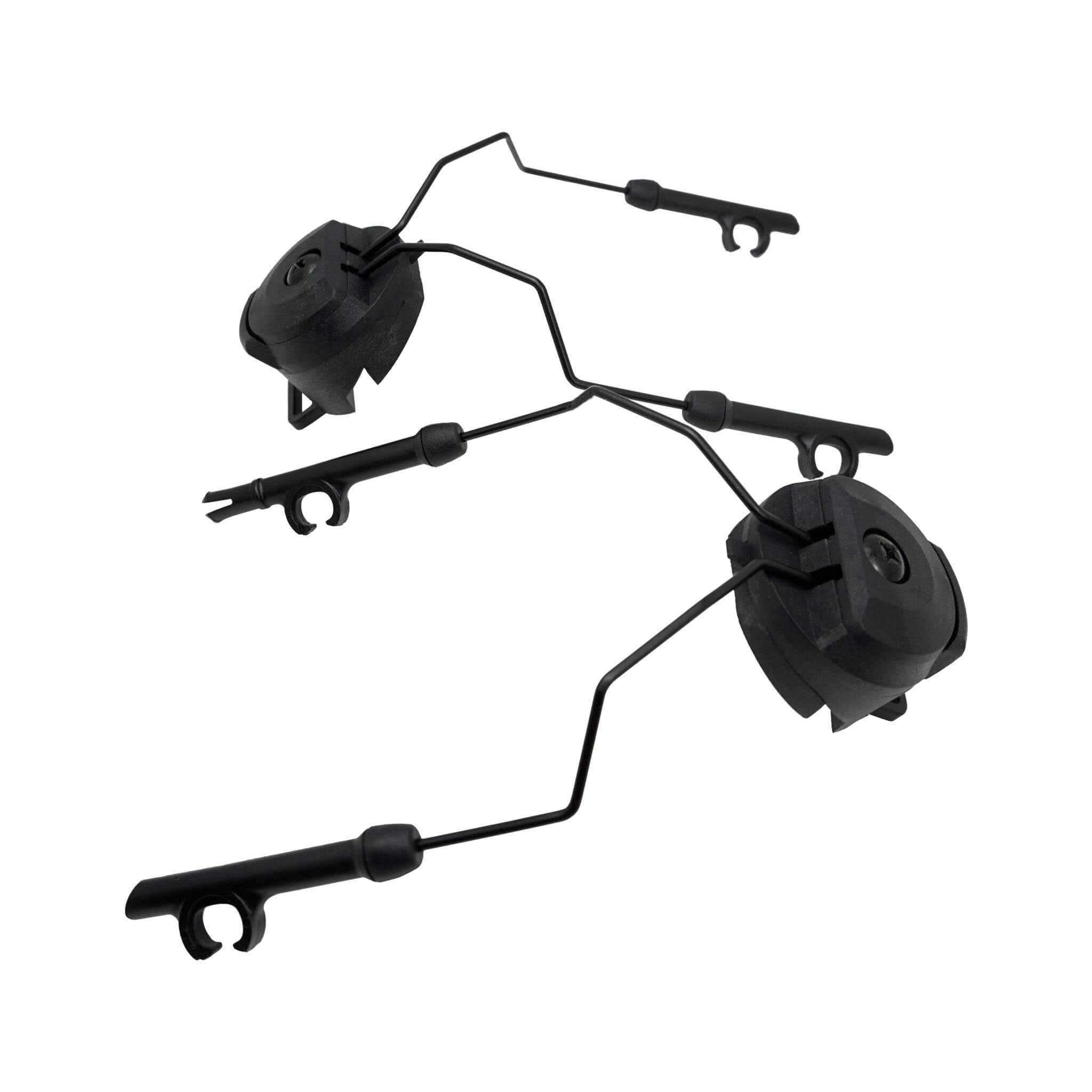 Hard Headed Veterans/MLOK Helmet Rail Mount Kit for 3M Peltor ComTac, Swat-Tac & XPI Series Headsets