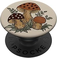 Vista 1 de Mushrooms Make Me Merry (vintage) PopSockets Swappable PopGrip