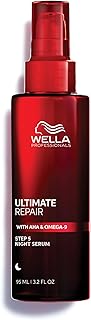 Wella Professionals ULTIMATE REPAIR Night Serum | Overnight Leave-in Treatment for Dull, Dry, Frizzy Hair | Repair Breakage & Protect Against Night Stressors | All Hair Types - Packaging May Vary