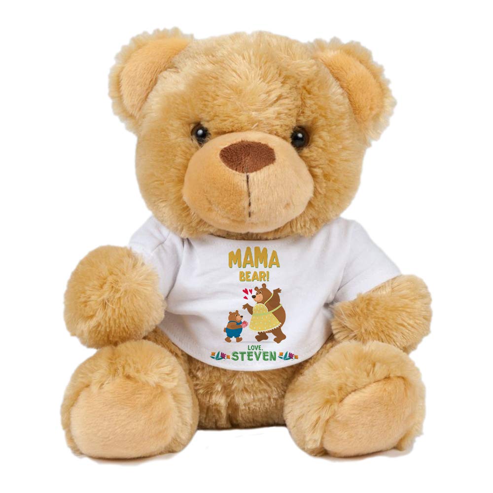 GetagiftPersonalised Mothers Day Themed Mama Bear Inspired Teddy Bear Custom Soft Toy.