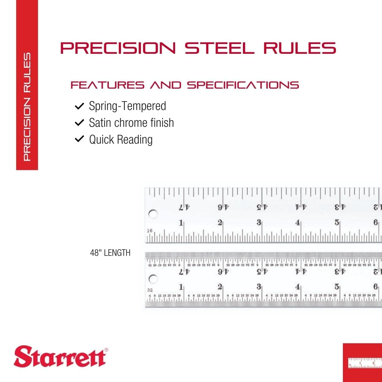 C604R-48 48" STEEL RULE