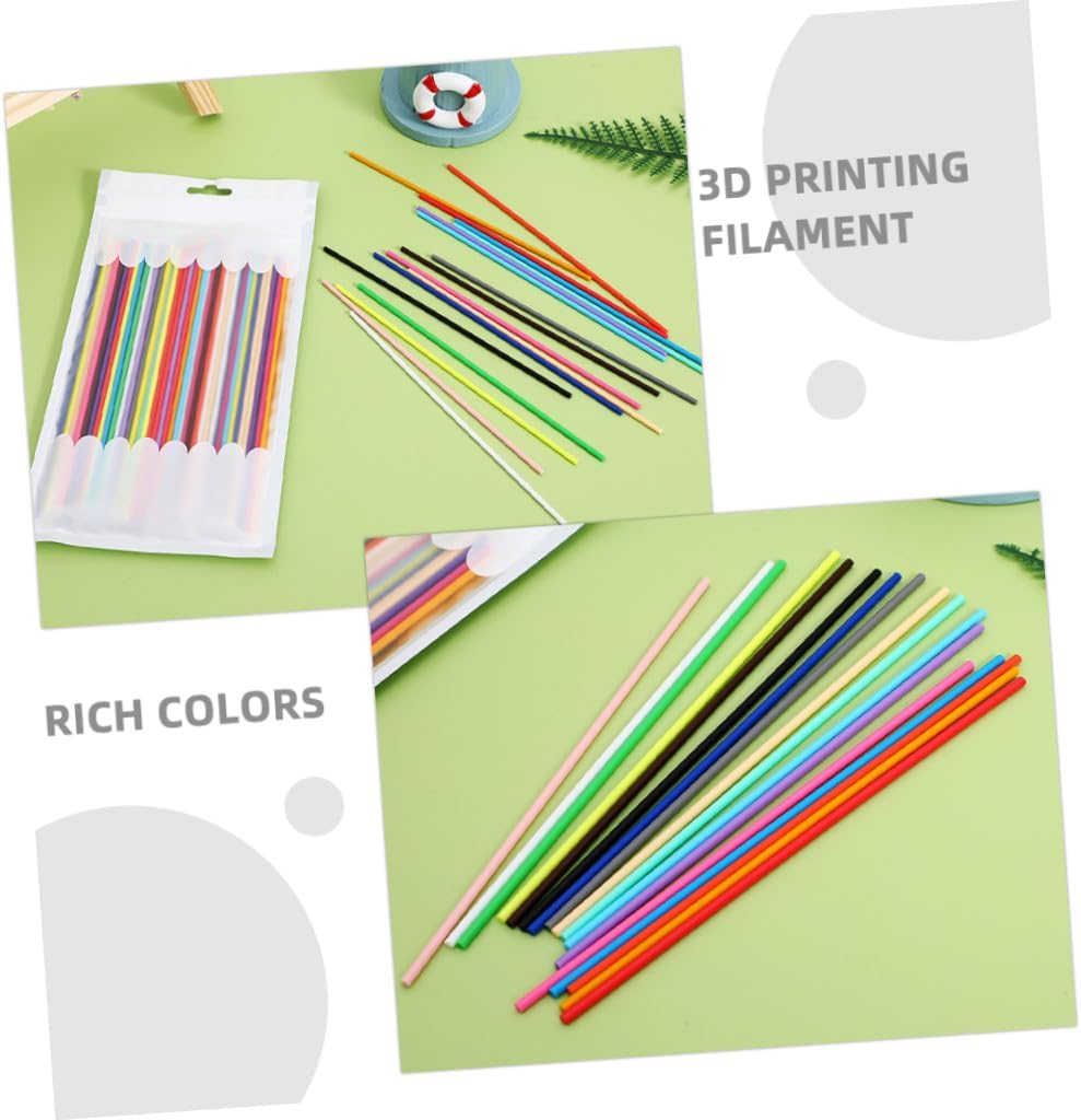 110pcs Pcl Filament Refills Vibrant Colors for Printing Pen Diameter Compatible with Doodler Start for Boy Girl s Creative Art Projects image 3
