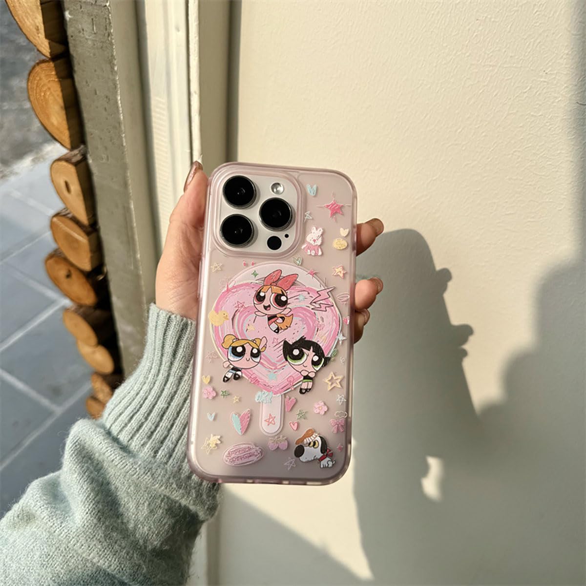 Amazon.co.jp: iPhone 17pro 用 ケース パワパフガールズ 漫画 透明