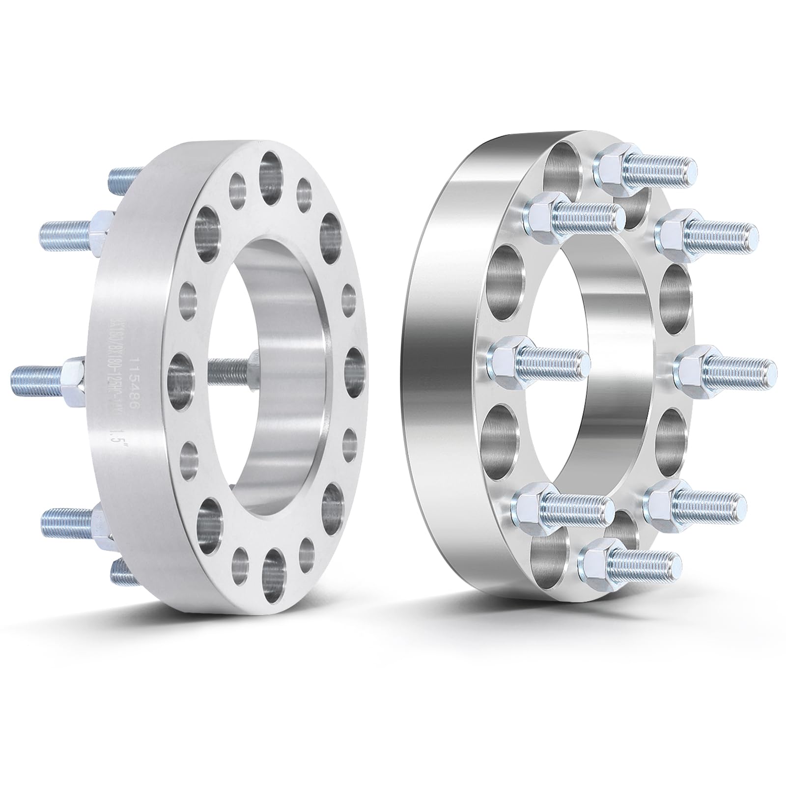 SCITOO 2Pcs Wheel Spacers 1.5 inch 8x180 Bore 125mm Studs 14x1.5 8 Lug