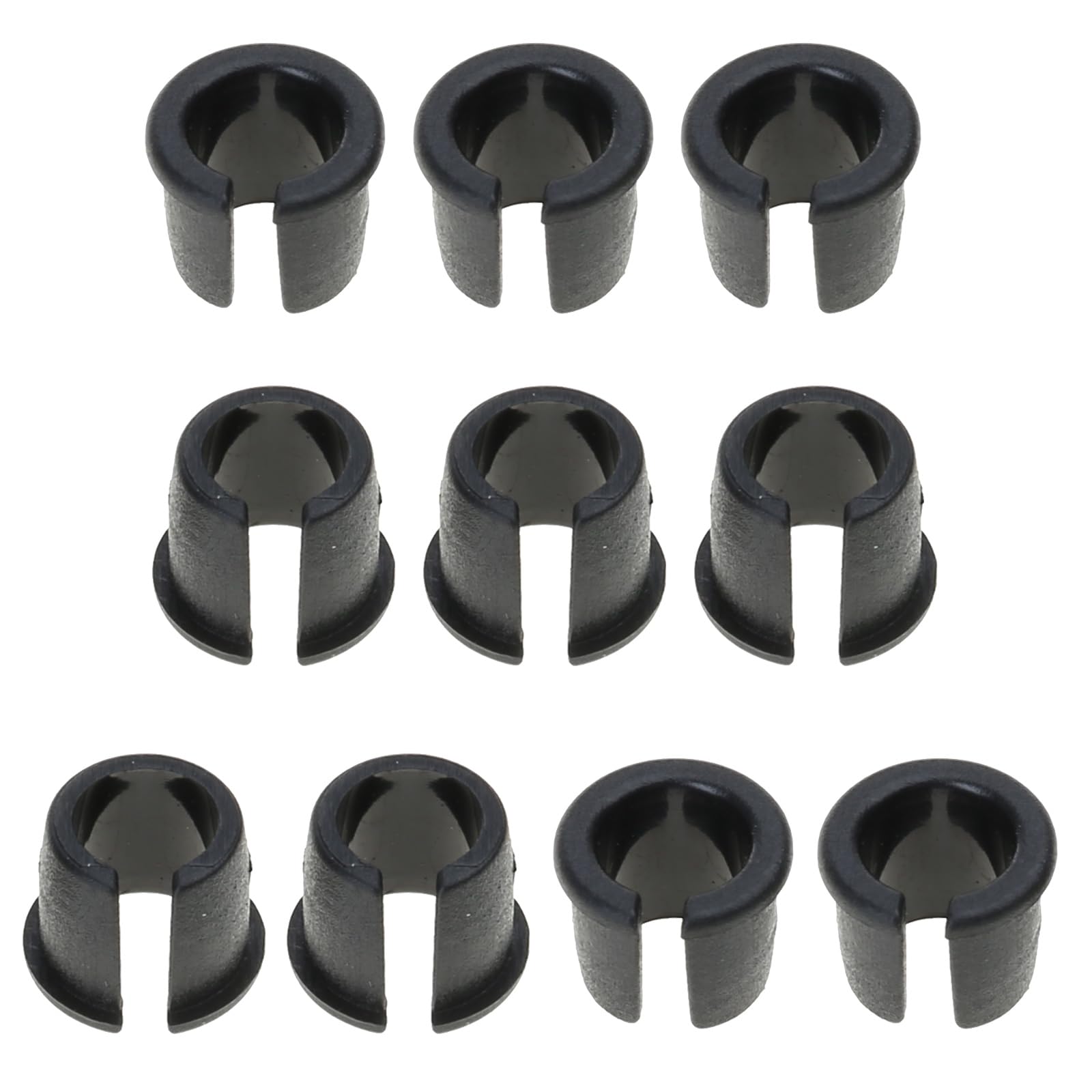 10Pcs Bike Valves Stem Grommets Inner Tube Adapter Rubber Plug Road Bike Valves Rims Cycling Accessories