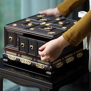 Jewellery Holder Red Rosewood Treasure Box Solid Wood Jewelry Box Mahogany Jewelry Storage Box Jewelry Display Box